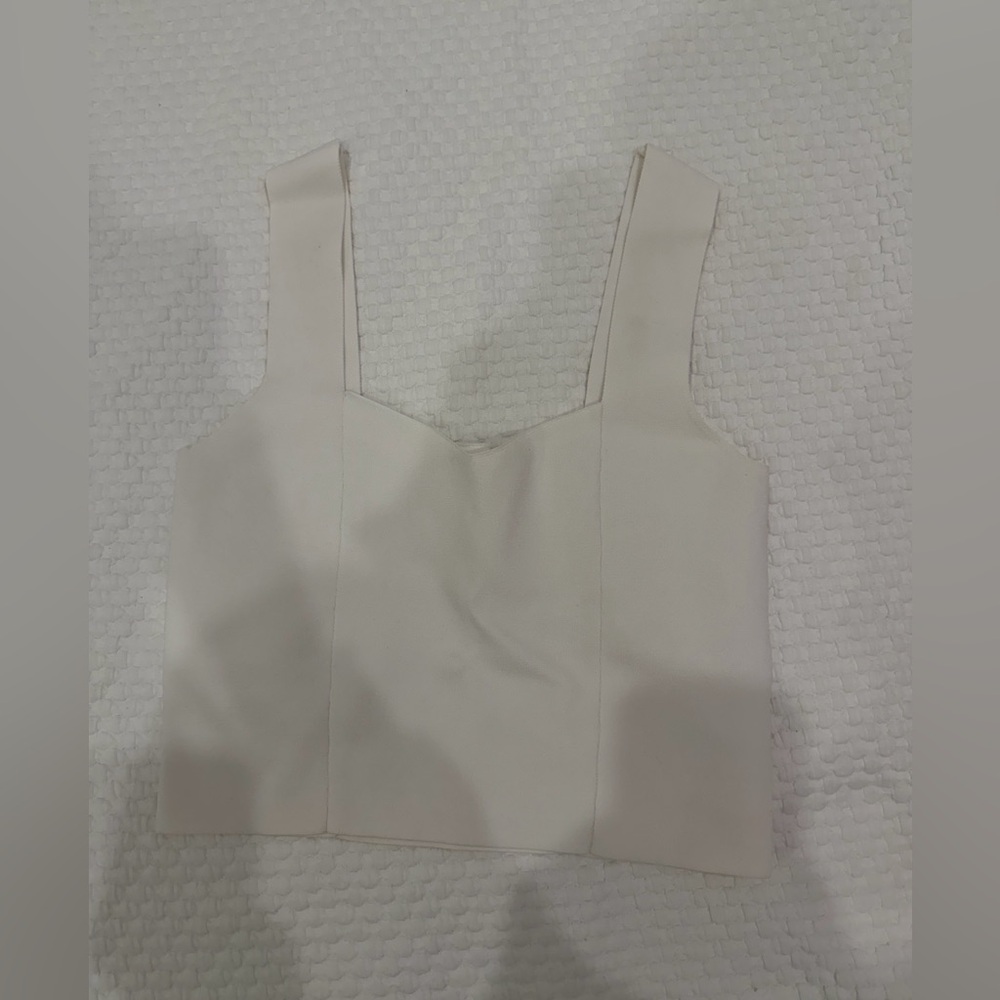 White ALC Tank Top